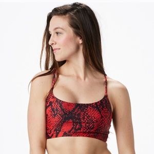 Skull Snakeskin Vinyasa Bra Size M/L..$62